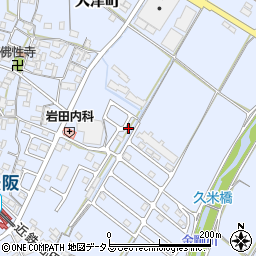 三重県松阪市大津町836-6周辺の地図