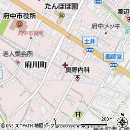 広島県府中市府川町360周辺の地図