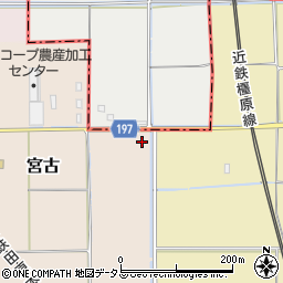 奈良県磯城郡田原本町宮古688-3周辺の地図