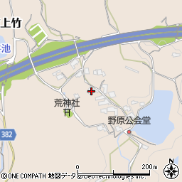 岡山県浅口市金光町上竹748周辺の地図