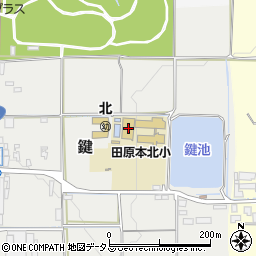 奈良県磯城郡田原本町鍵155周辺の地図