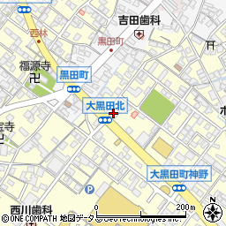 丸亀製麺 松阪店周辺の地図