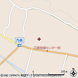 東広島市　乃美地域センター周辺の地図