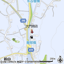 広島県福山市駅家町新山4周辺の地図