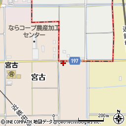 奈良県磯城郡田原本町宮古688-17周辺の地図