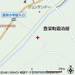 広島県東広島市豊栄町鍛冶屋997周辺の地図