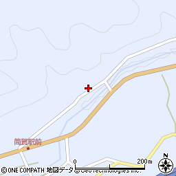 広島県山県郡安芸太田町中筒賀1505周辺の地図