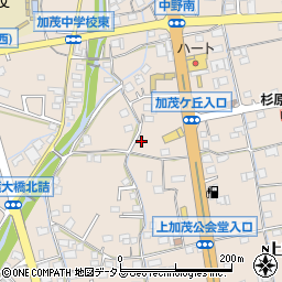 広島県福山市加茂町上加茂174周辺の地図