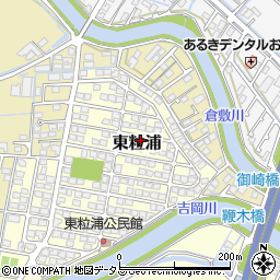 岡山県倉敷市東粒浦3-19周辺の地図