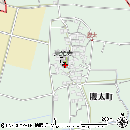 腹太町集会所周辺の地図