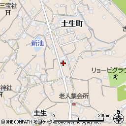 広島県府中市土生町1316周辺の地図