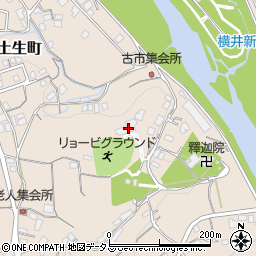 広島県府中市土生町22周辺の地図