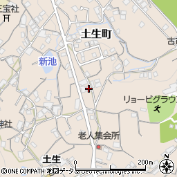 広島県府中市土生町1318周辺の地図