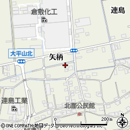 岡山県倉敷市連島町矢柄4603-3周辺の地図