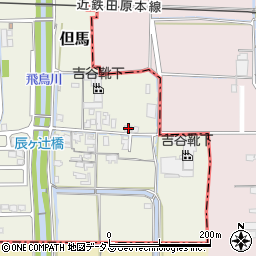 奈良県磯城郡三宅町但馬78周辺の地図