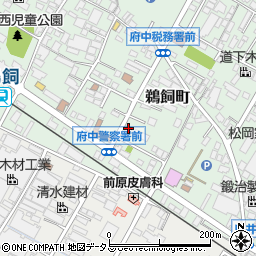 広島県府中市鵜飼町586周辺の地図