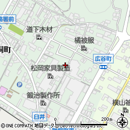 広島県府中市鵜飼町695周辺の地図