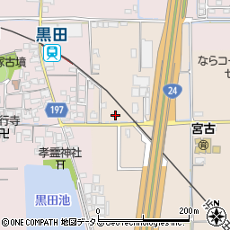 奈良県磯城郡田原本町宮古725周辺の地図