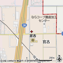 奈良県磯城郡田原本町宮古708周辺の地図