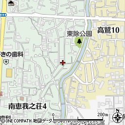 大阪府羽曳野市南恵我之荘3丁目10-9周辺の地図