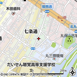 大阪府堺市堺区陵西通2周辺の地図