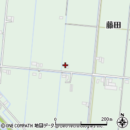 岡山県岡山市南区藤田268周辺の地図