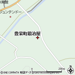 広島県東広島市豊栄町鍛冶屋1216周辺の地図