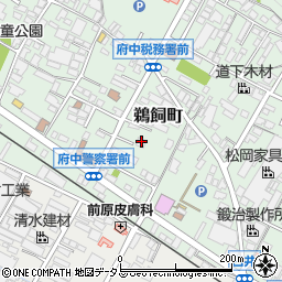 広島県府中市鵜飼町584周辺の地図