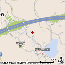 岡山県浅口市金光町上竹752周辺の地図