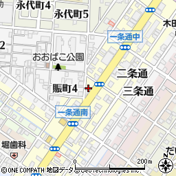 いわしや薬局周辺の地図