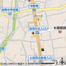 広島県福山市加茂町上加茂167周辺の地図