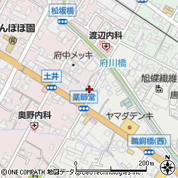 広島県府中市高木町311周辺の地図