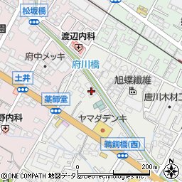 広島県府中市高木町302周辺の地図