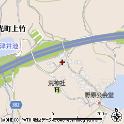 岡山県浅口市金光町上竹738周辺の地図