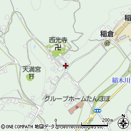 岡山県井原市下稲木町970周辺の地図
