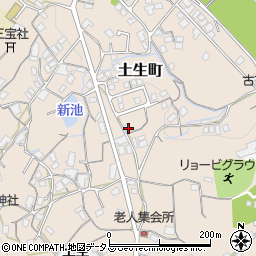 広島県府中市土生町1350周辺の地図
