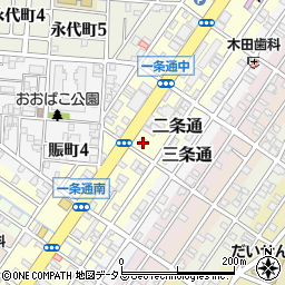 ＳｏｆｔＢａｎｋ堺東一条通周辺の地図