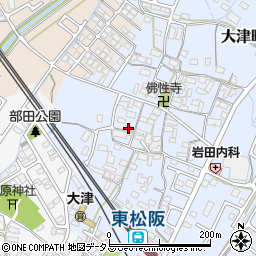 三重県松阪市大津町583周辺の地図