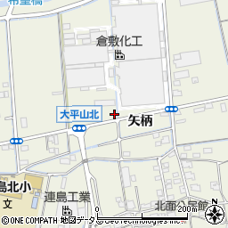 岡山県倉敷市連島町矢柄4661周辺の地図