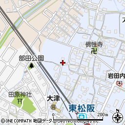 三重県松阪市大津町440-1周辺の地図