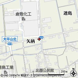 岡山県倉敷市連島町矢柄4607周辺の地図