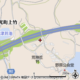 岡山県浅口市金光町上竹737周辺の地図