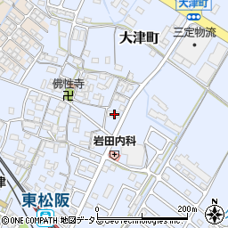 三重県松阪市大津町633周辺の地図