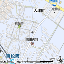 三重県松阪市大津町633-1周辺の地図