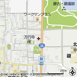 奈良県磯城郡田原本町鍵281-5周辺の地図