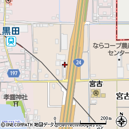 奈良県磯城郡田原本町宮古718周辺の地図