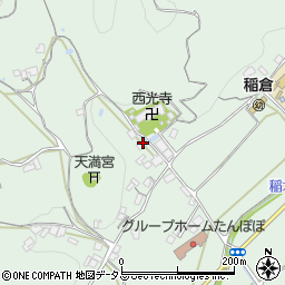 岡山県井原市下稲木町1198周辺の地図