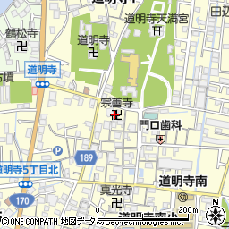 宗善寺周辺の地図