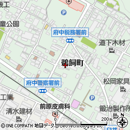 広島県府中市鵜飼町582周辺の地図