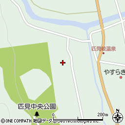 島根県益田市匹見町匹見正下地周辺の地図